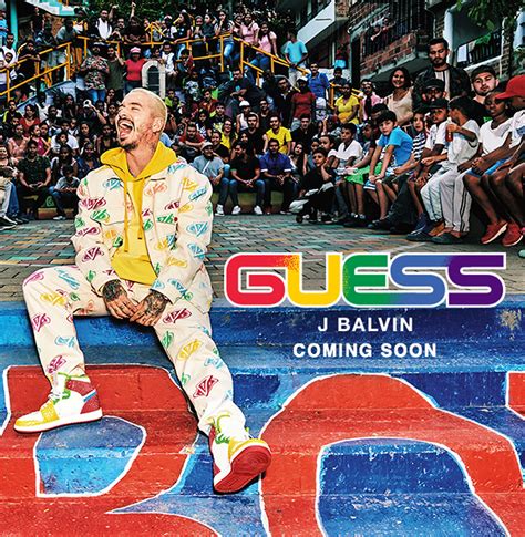 j balvin guess collection|j balvin guess clothing.